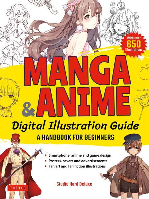 Книга Manga & Anime Digital Illustration Guide 