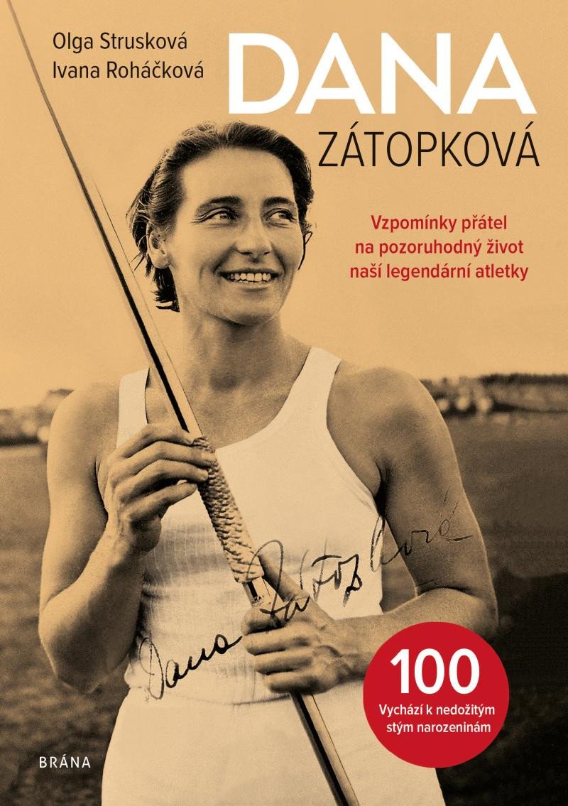 Carte Dana Zátopková 100 Olga Strusková