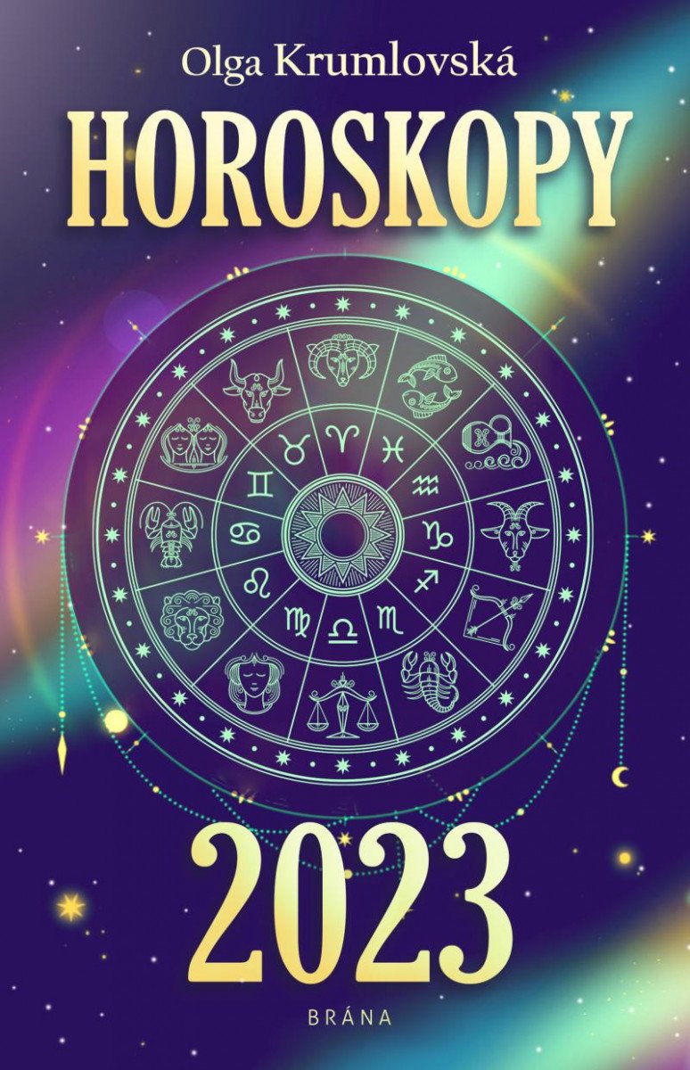 Kniha Horoskopy 2023 Olga Krumlovská
