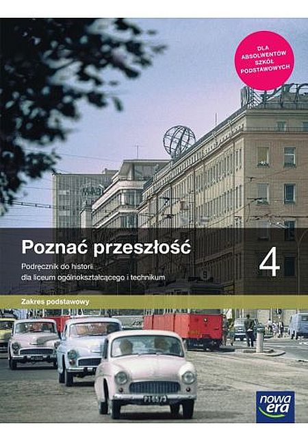 Kniha Nowe historia Poznać przeszłość część 4 podręcznik dla liceum i technikum zakres podstawowy Jarosław Kłaczkow