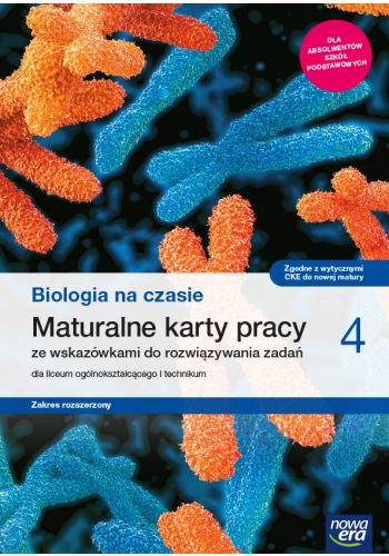 Könyv Nowe biologia na czasie 4 Maturalne karty pracy dla liceum i technikum zakres rozszerzony Bartłomiej Grądzki