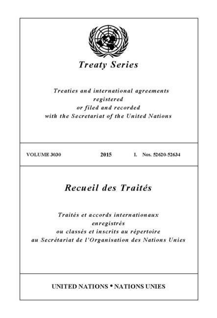 Kniha Treaty Series 3030 (English/French Edition) 