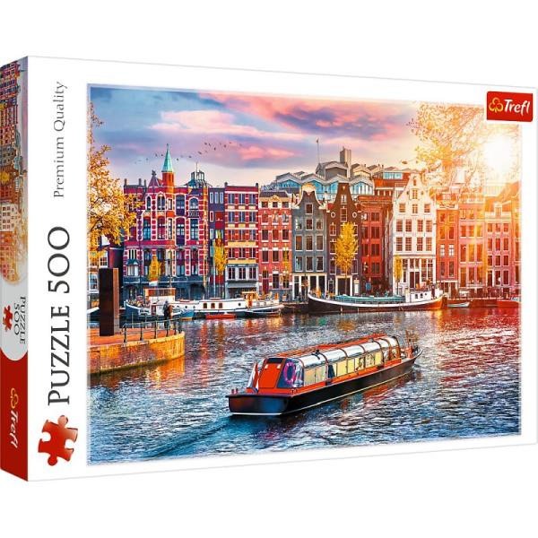 Gra/Zabawka Puzzle 500 Amsterdam, Holandia 37428 