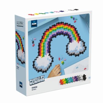 Joc / Jucărie 500 Kreativ Bausteine Puzzle Regenbogen 