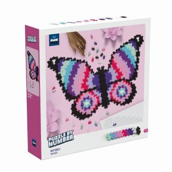 Game/Toy 800 Kreativ Bausteine Puzzle Schmetterling 