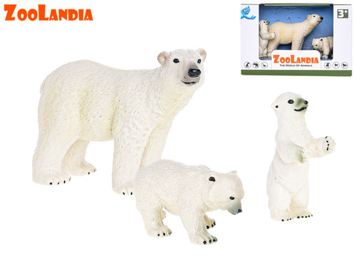 Hra/Hračka Zoolandia Lední medvěd s mláďaty 