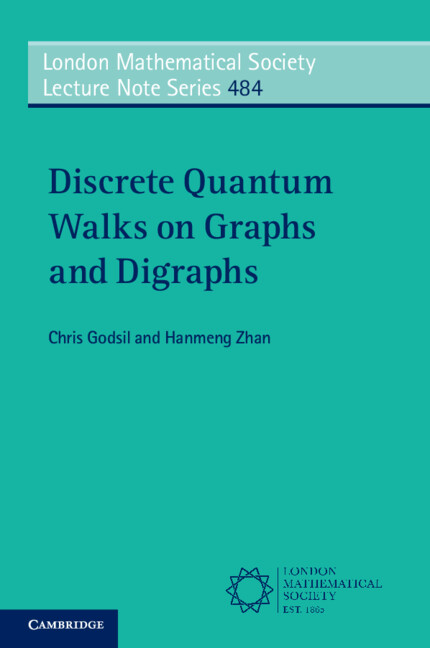 Book Discrete Quantum Walks on Graphs and Digraphs Chris Godsil