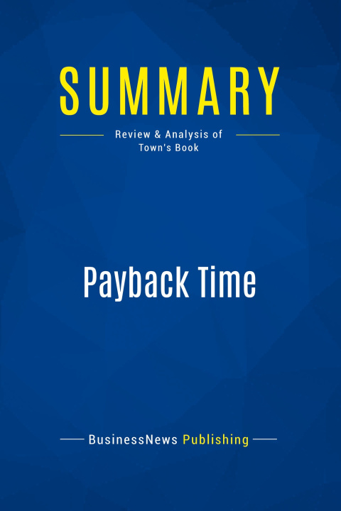 Knjiga Summary: Payback Time 