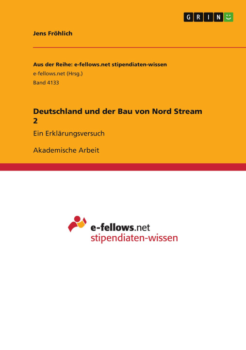 Книга Deutschland und der Bau von Nord Stream 2 