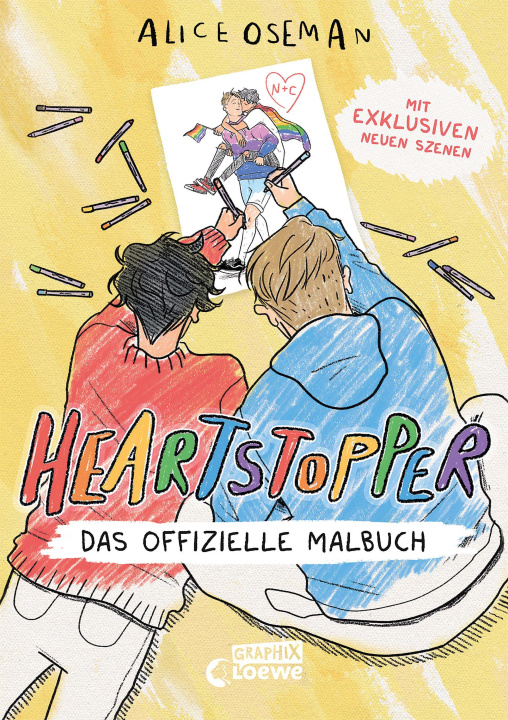 Könyv Heartstopper - Das offizielle Malbuch Alice Oseman
