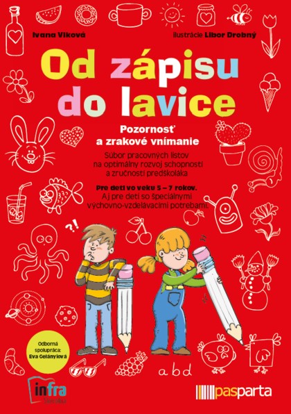 Book Od zápisu do lavice – Pozornosť a zrakové vnímanie Ivana Vlková