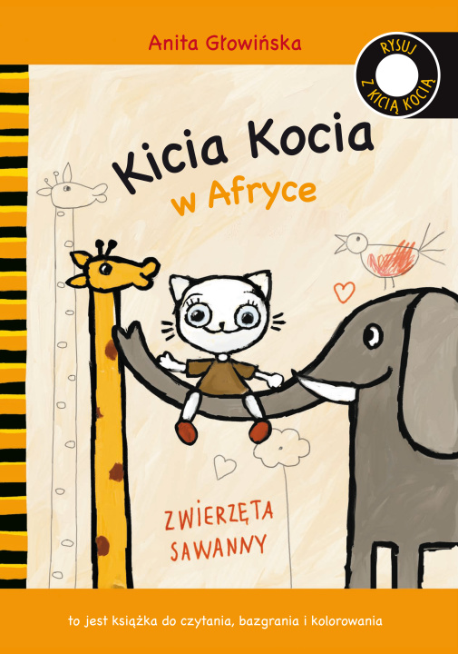 Carte Kicia Kocia w Afryce. Kolorowanka wyd. 2 Anita Głowińska