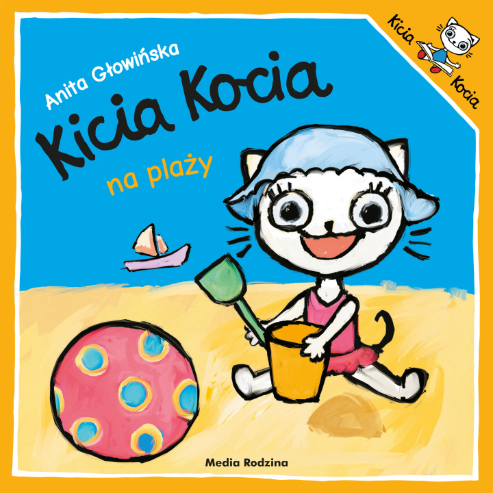 Carte Kicia Kocia na plaży wyd. 3 Anita Głowińska