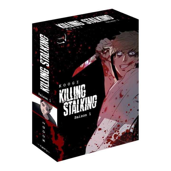 Carte Killing Stalking coffret saison 1 Tome 1-4 Koogi