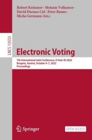 Libro Electronic Voting Robert Krimmer