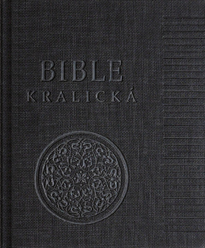 Knjiga Poznámková Bible kralická černá 