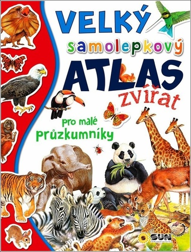 Könyv Velký samolepkový atlas zvířat 