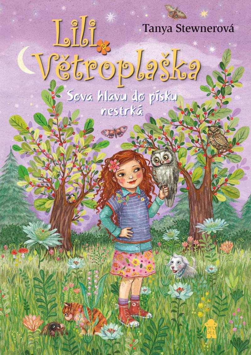 Könyv Lili Větroplaška Sova hlavu do písku nestrčí Tanya Stewnerová