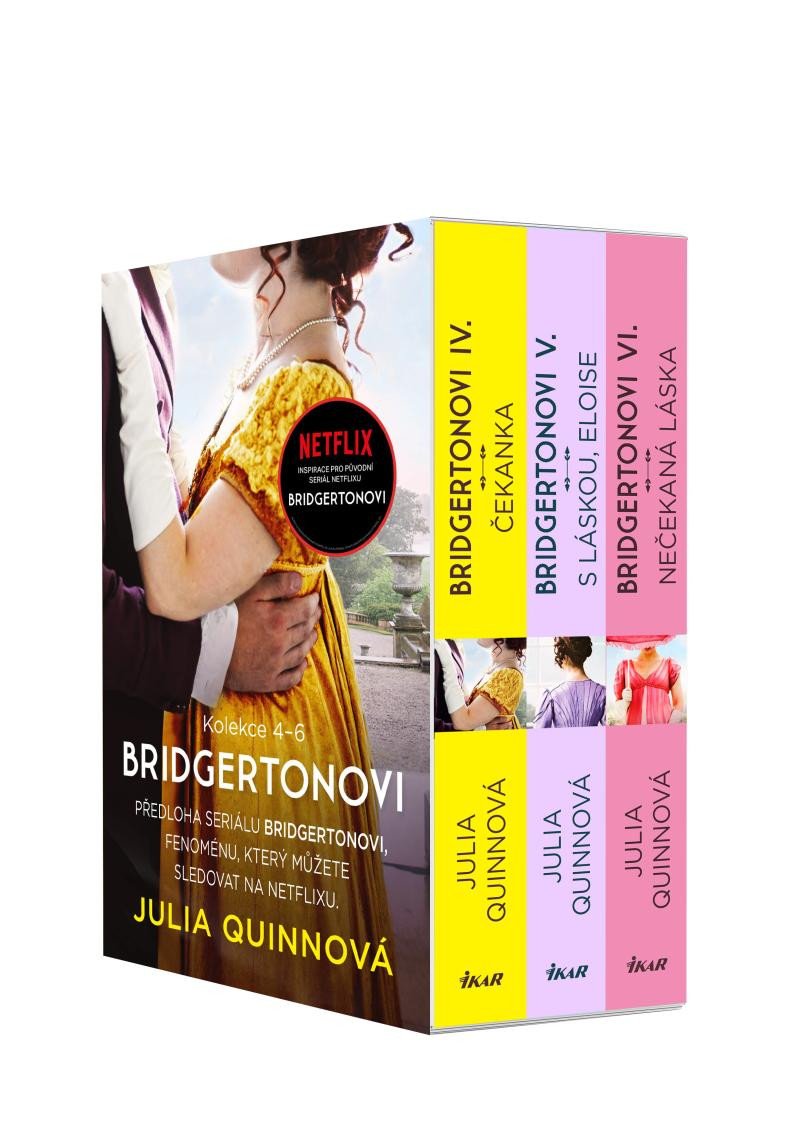 Book Bridgertonovi 4-6 Julia Quinnová