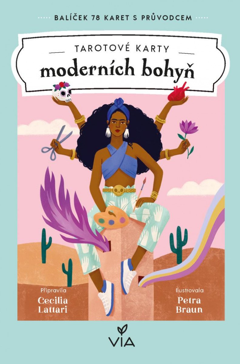 Książka Tarotové karty moderních bohyň Cecilia Lattari