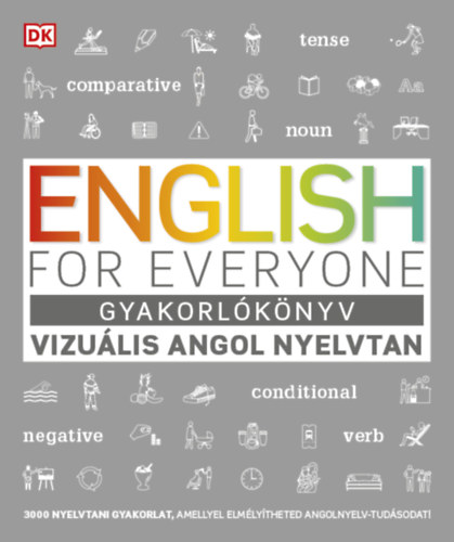 Könyv English for Everyone: Gyakorlókönyv - Vizuális angol nyelvtan Tom Booth