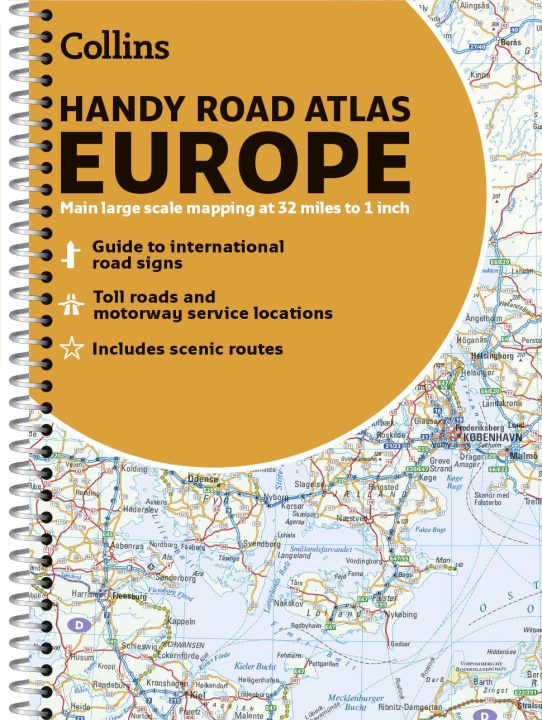 Książka Collins Handy Road Atlas Europe 