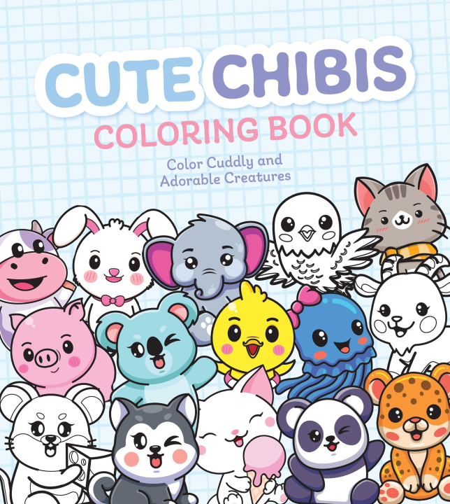 Kniha Cute Chibis Coloring Book 