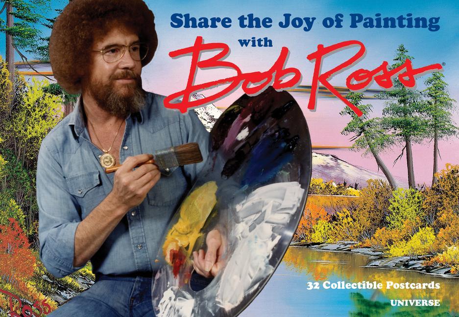 Nyomtatványok Share the Joy of Painting with Bob Ross 
