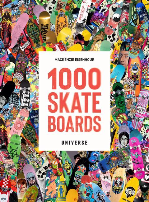 Книга 1000 Skateboards 