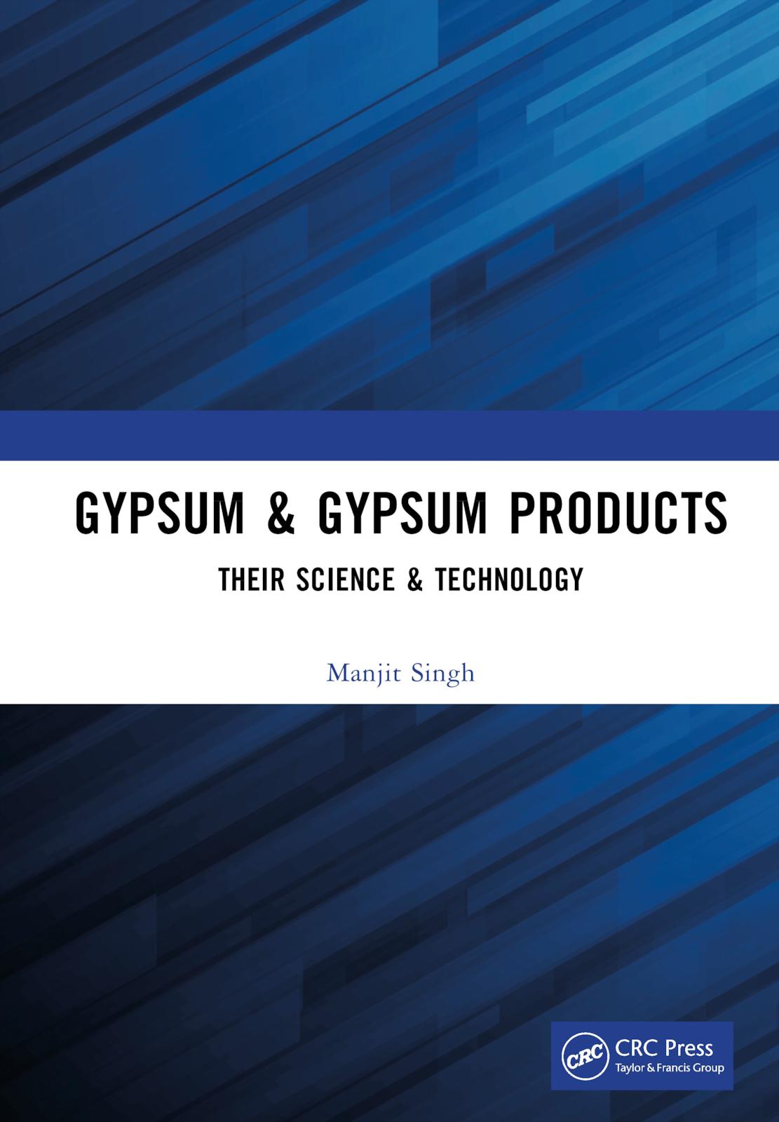Könyv Gypsum & Gypsum Products 