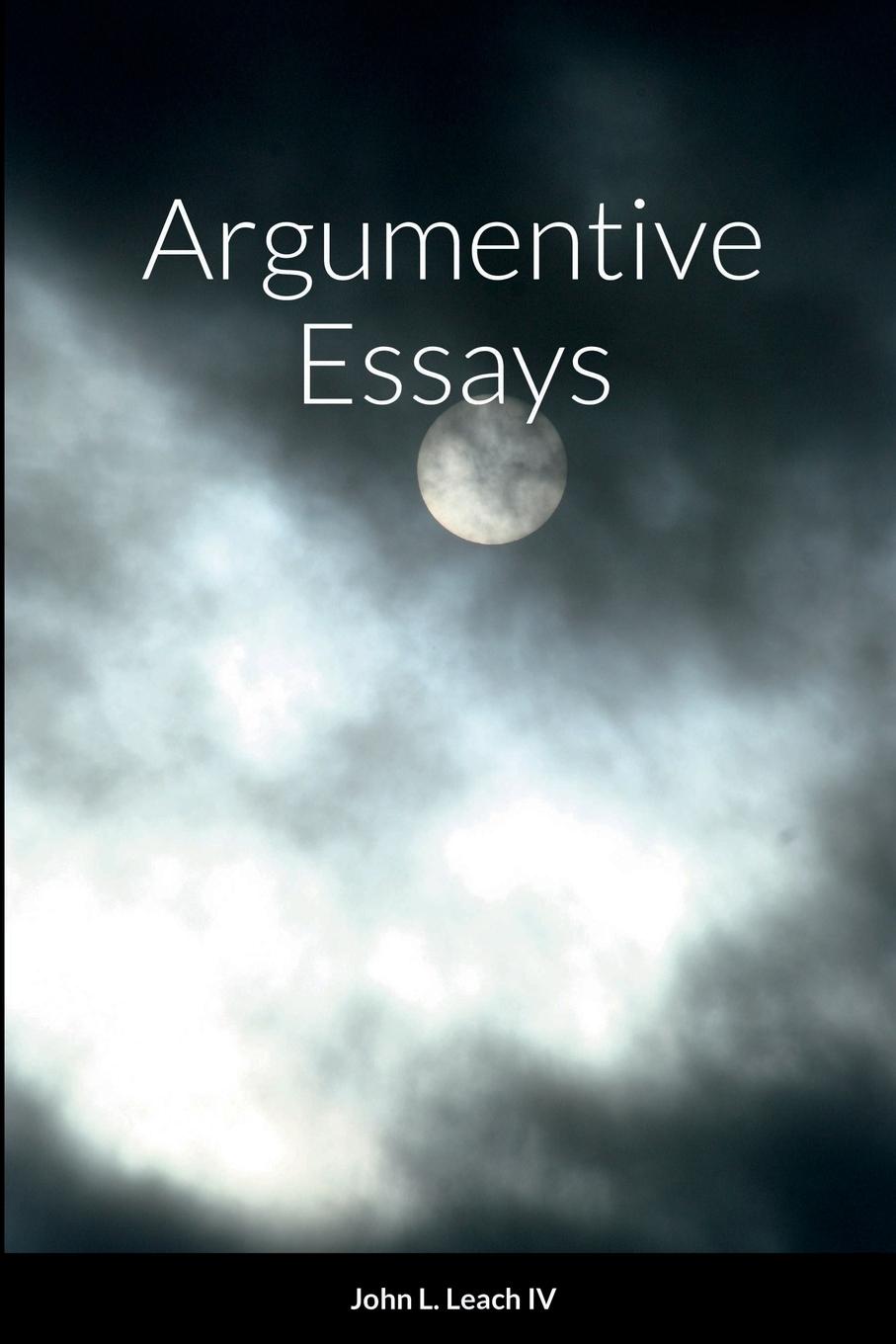 Boek Argumentive Essays John Leach