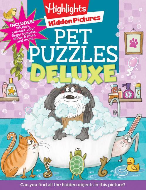 Książka Pet Puzzles Deluxe 