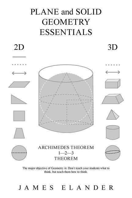 Knjiga Plane and Solid Geometry Essentials James Elander