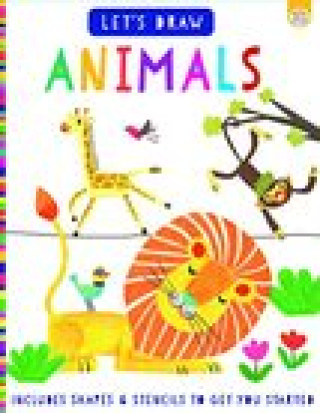 Knjiga Let's Draw Animals Elizabeth Golding