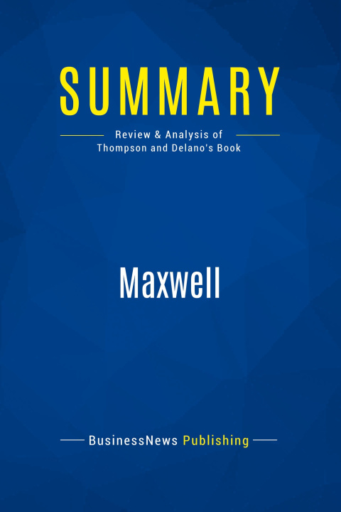 Knjiga Summary: Maxwell 