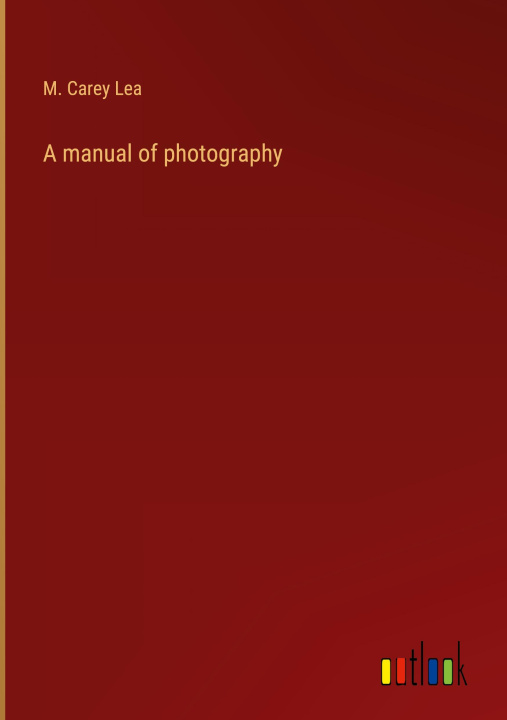 Könyv manual of photography 