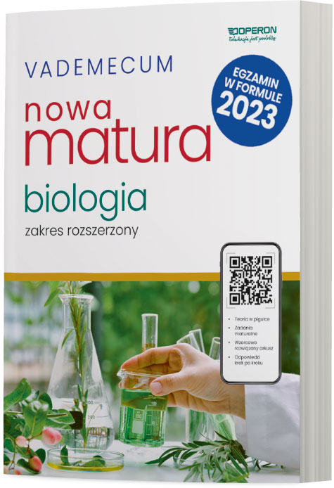 Книга Nowa matura 2023 Biologia Vademecum zakres rozszerzony Opracowanie zbiorowe