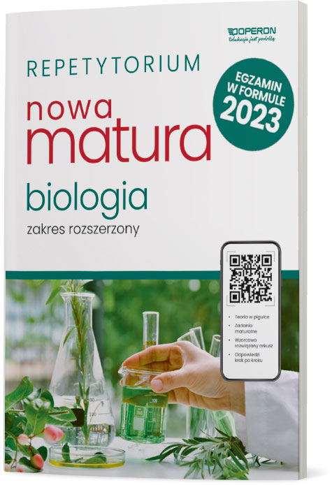 Kniha Nowa matura 2023 Biologia repetytorium zakres rozszerzony Jolanta Loritz-Dobrowolska