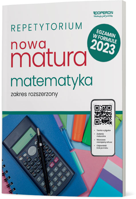 Книга Nowa matura 2023 Matematyka repetytorium zakres rozszerzony Adam Konstantynowicz