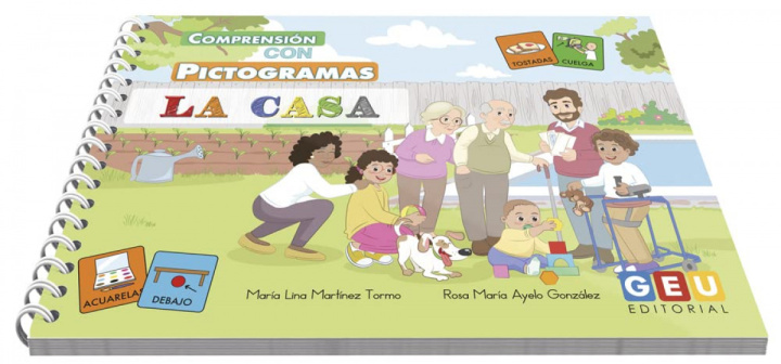 Kniha COMPRENSION CON PICTOGRAMAS LA CASA ROSA Mª AYELO GONZALEZ