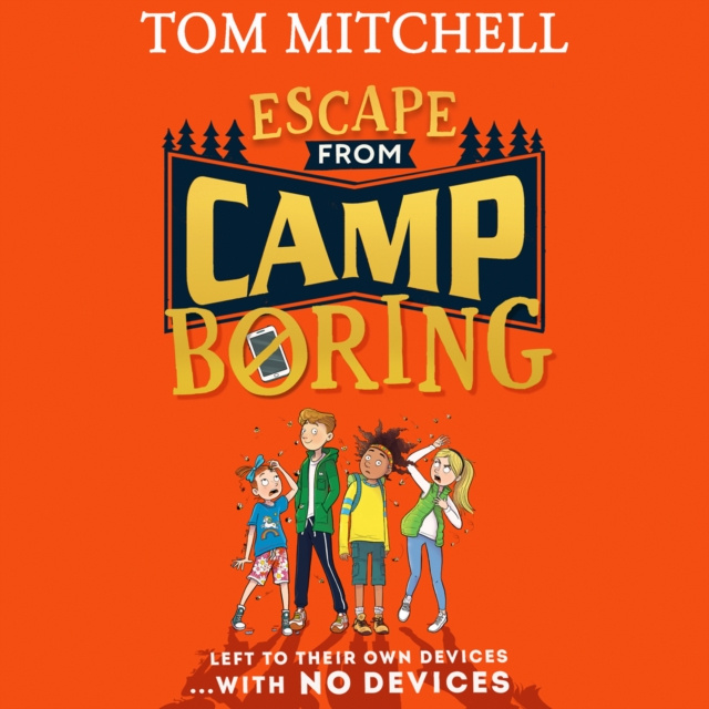 Luisterboek Escape from Camp Boring Tom Mitchell