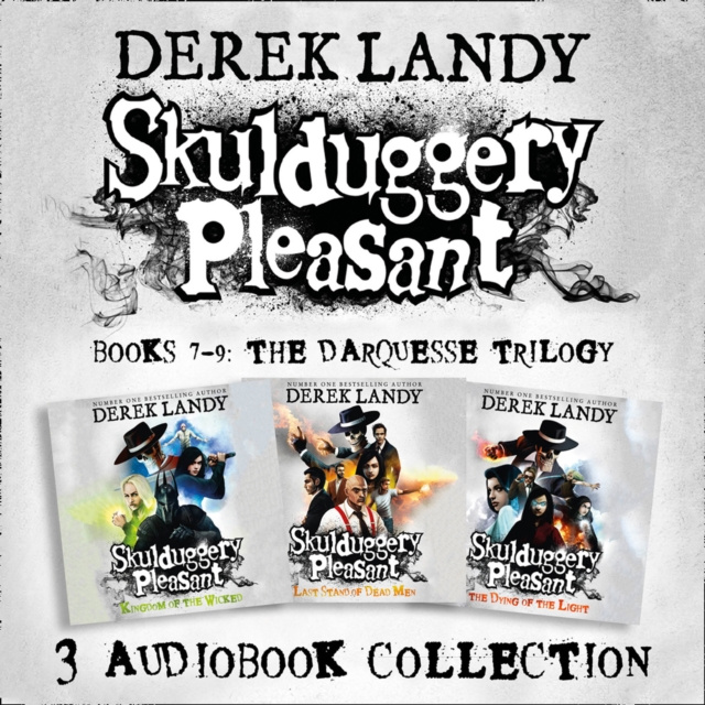 Аудиокнига Skulduggery Pleasant: Audio Collection Books 7-9: The Darquesse Trilogy: Kingdom of the Wicked, Last Stand of Dead Men, The Dying of the Light (Skuldu Derek Landy