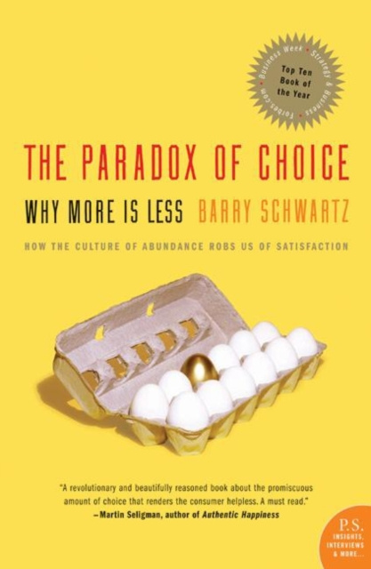 E-kniha Paradox of Choice Barry Schwartz