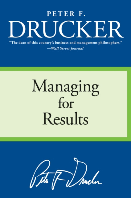 E-book Managing for Results Peter F. Drucker