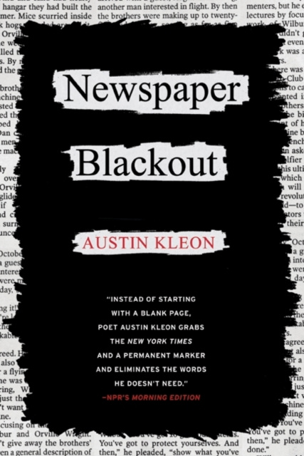 E-kniha Newspaper Blackout Austin Kleon