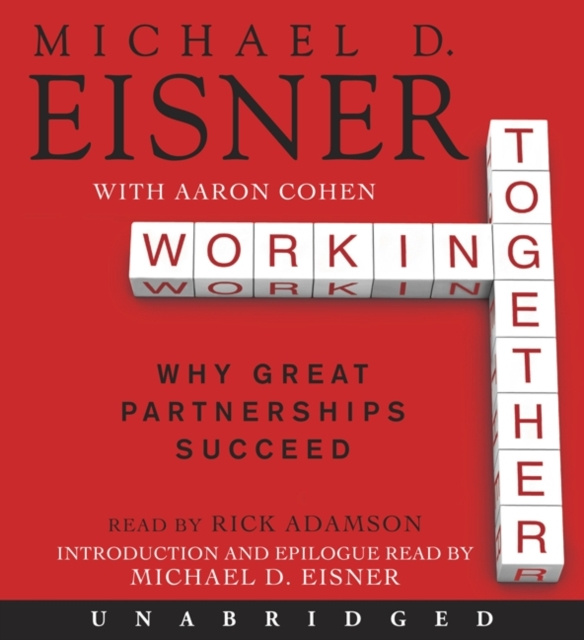 Audiolivro Working Together Michael D. Eisner