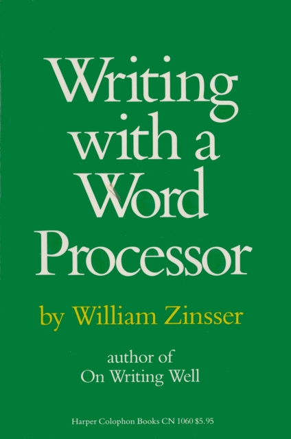 E-kniha Writing with a Word Processor William Zinsser