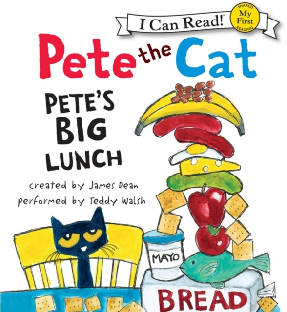 Audiokniha Pete the Cat: Pete's Big Lunch James Dean