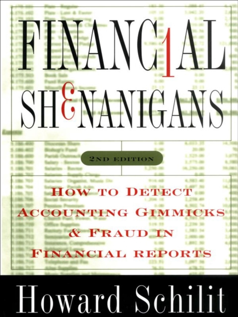 E-kniha Financial Shenanigans Howard M. Schilit