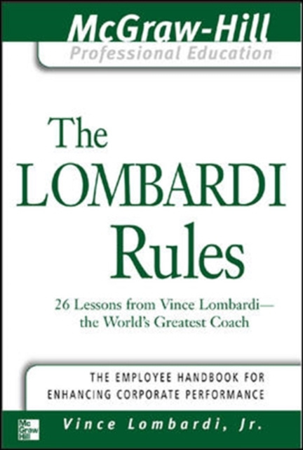 E-knjiga Lombardi Rules Vince Lombardi